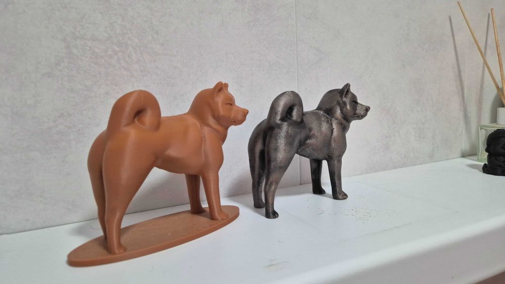 Акита - статуетки, бюстчета