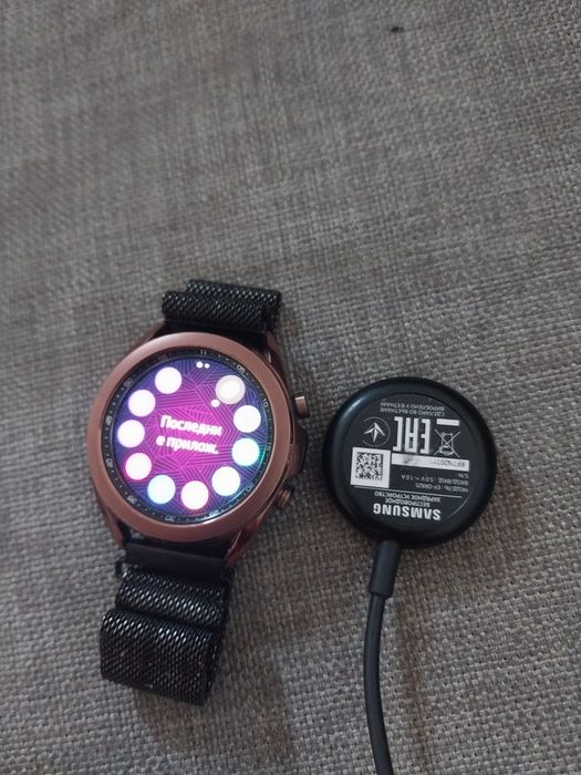 Смарт-часы Galaxy watch 3 и Apple watch sport