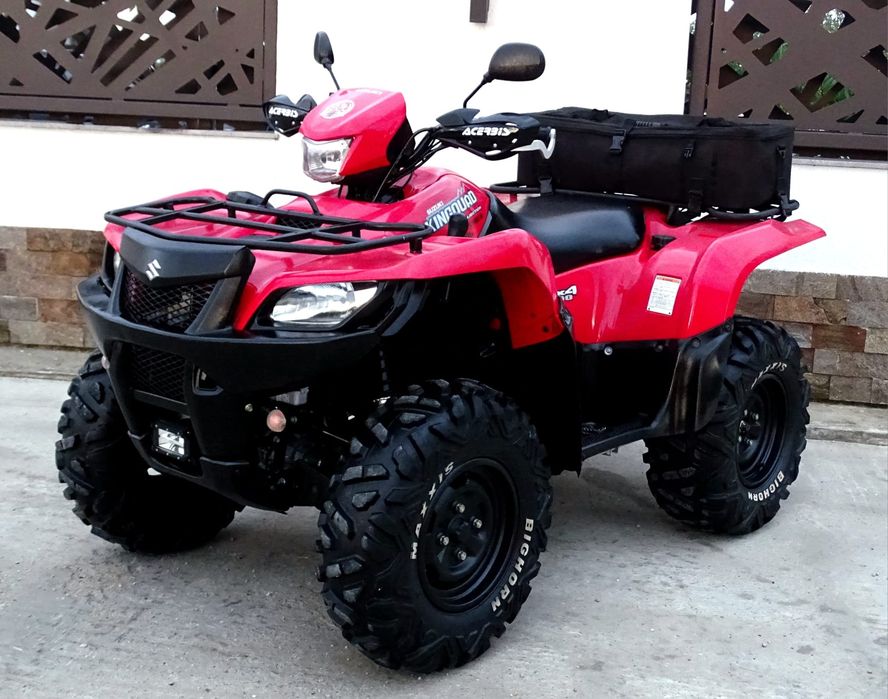 ATV SUZUKI  KINGOUAD 700 cm‼️2008‼️3300 km ‼️original‼️nu (can am,linhai ,tgb,cf moto)