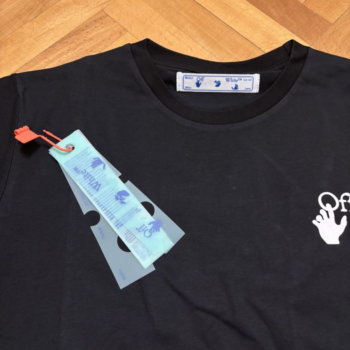 Tricou Off White Negru marime M