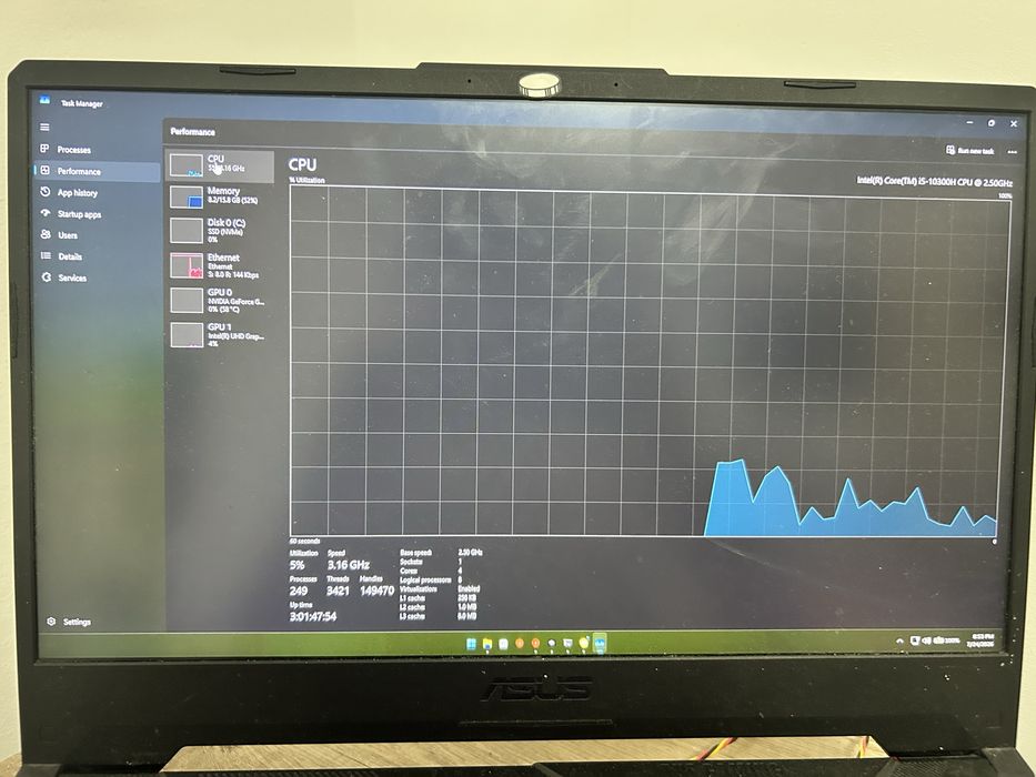 Laptop gaming asus tuf f15 FX506LH