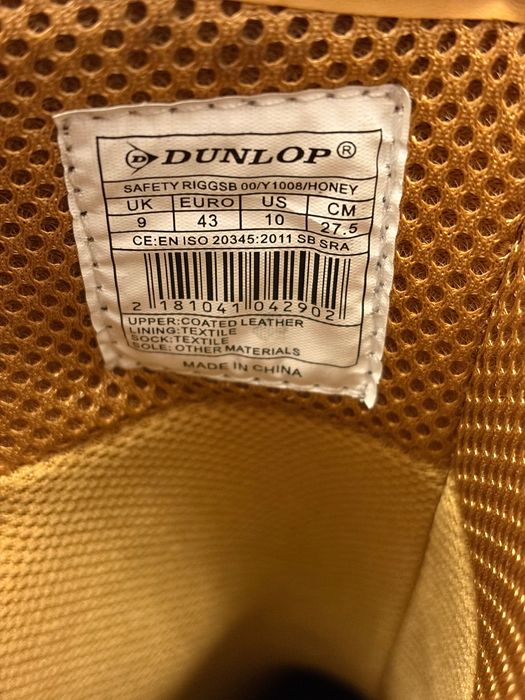 Bocanci cu protecție Dunlop