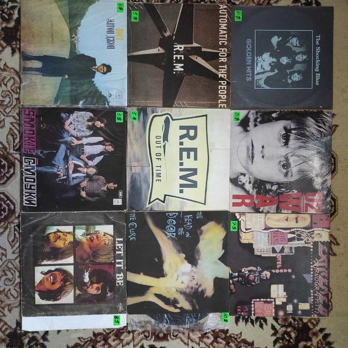 Виниловые пластники.