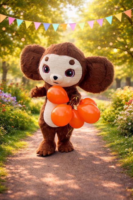 Аниматор поздравление ростовая кукла