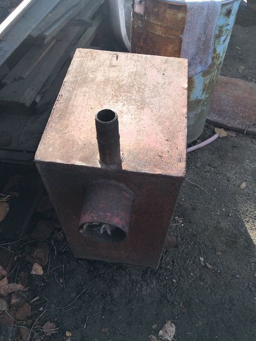 Печка для топки готовый