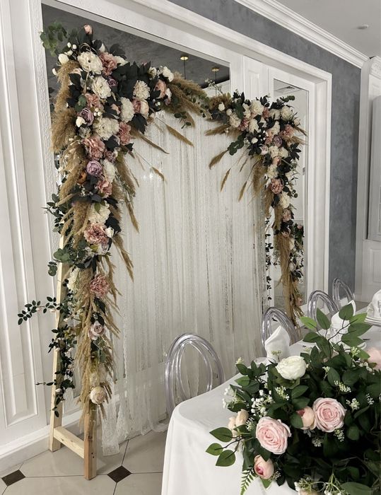 Свадебная арка фотозона