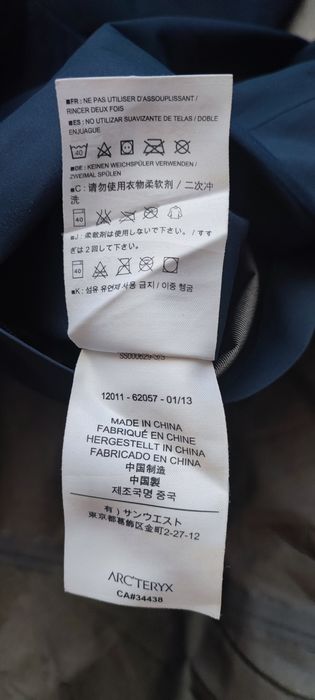 ARCTERIX Beta coat Gore-Tex размер-L