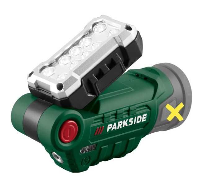 Parkside акумулаторна лампа 12V