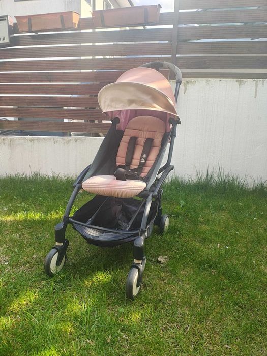 Carucior Babyzen Yoyo, culoare roz, stare buna
