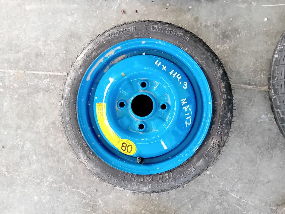 Резервна гума  4х114.3 за Даево/ Шевролет / Daewoo Matiz/ Chevrolet