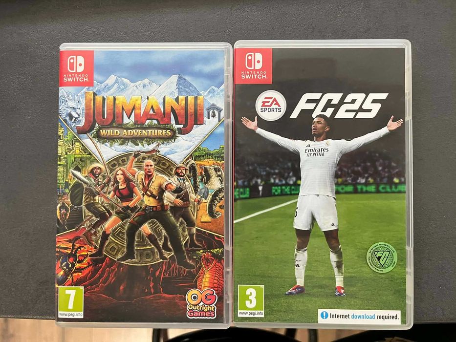 Игри за Nintendo Switch - FC 25 / Jumanji: Wild Adventures