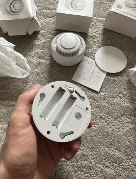 Detector fum fara fir cu WI FI 5 bucati noi