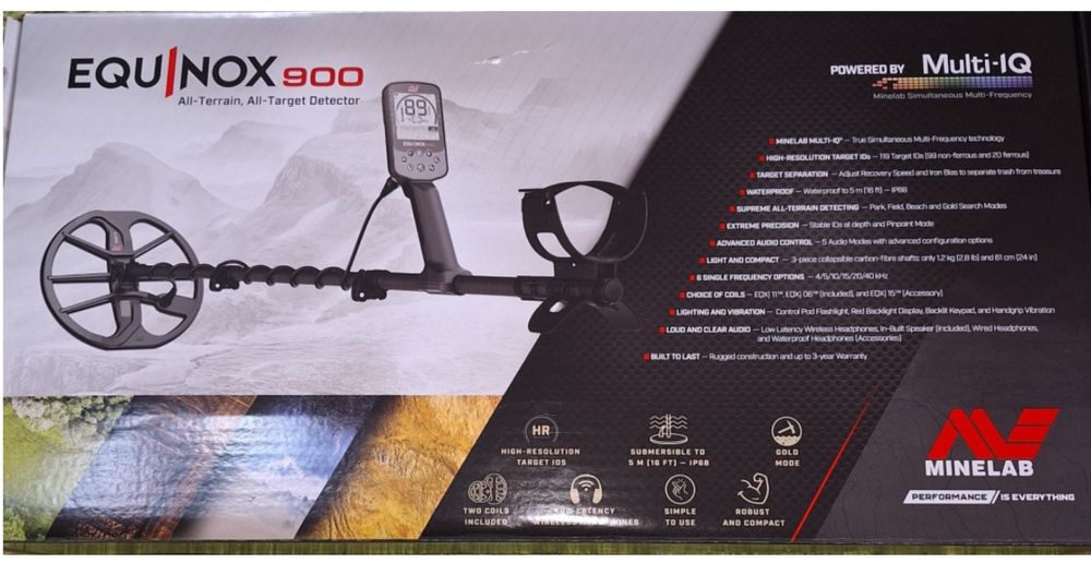 Металлоискатель Minelab Equinox 900