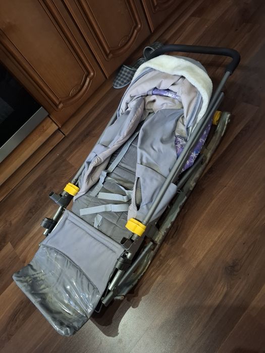 Саночки складные на колесах