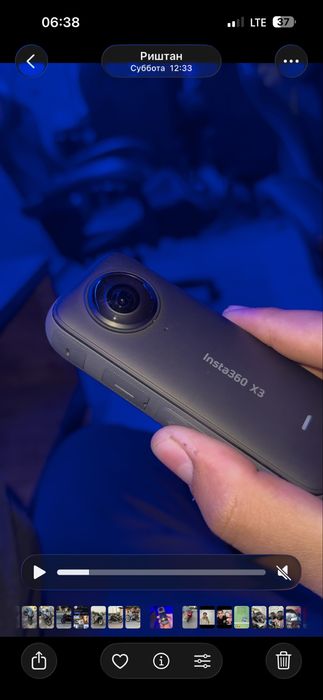 Insta 360 x 3 srochna sotiladi