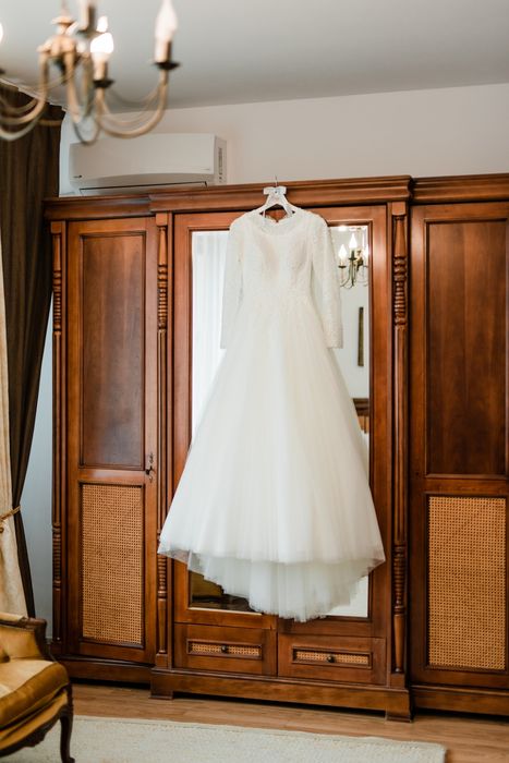 Rochie mireasă, mărimea XS/S