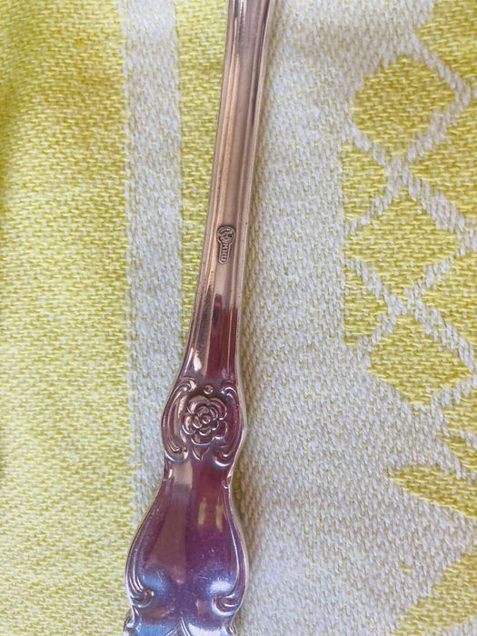 МНЦ Руски посребрени лъжици модел сребърна роза