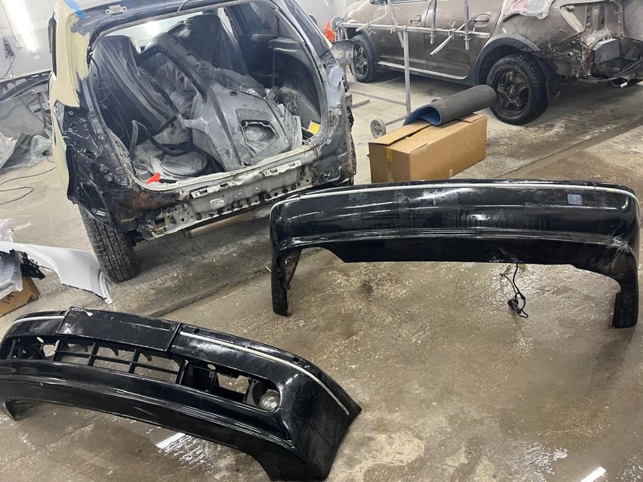 Перединий задний бампер на Bmw e39