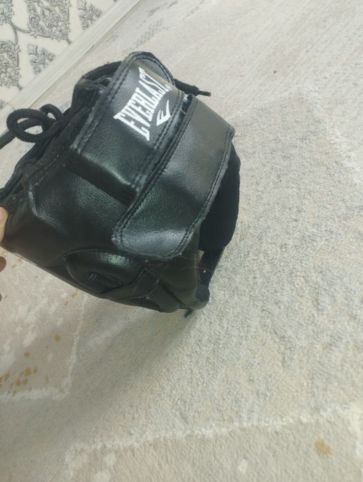 Шлем боксерский черный