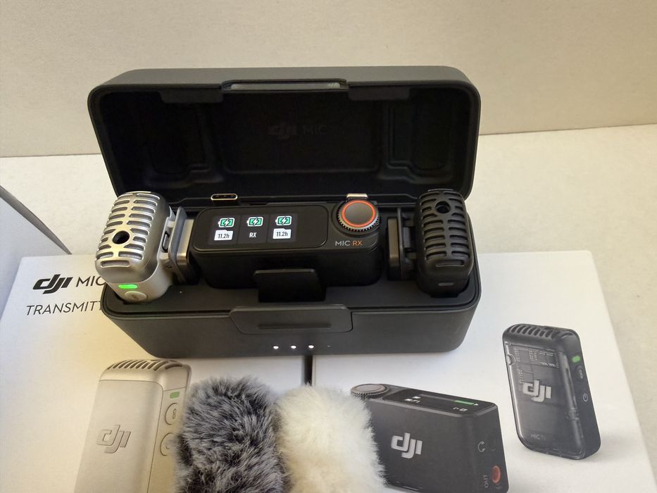 DJI Mic 2 – 2 TX + 1 RX + Charging Case