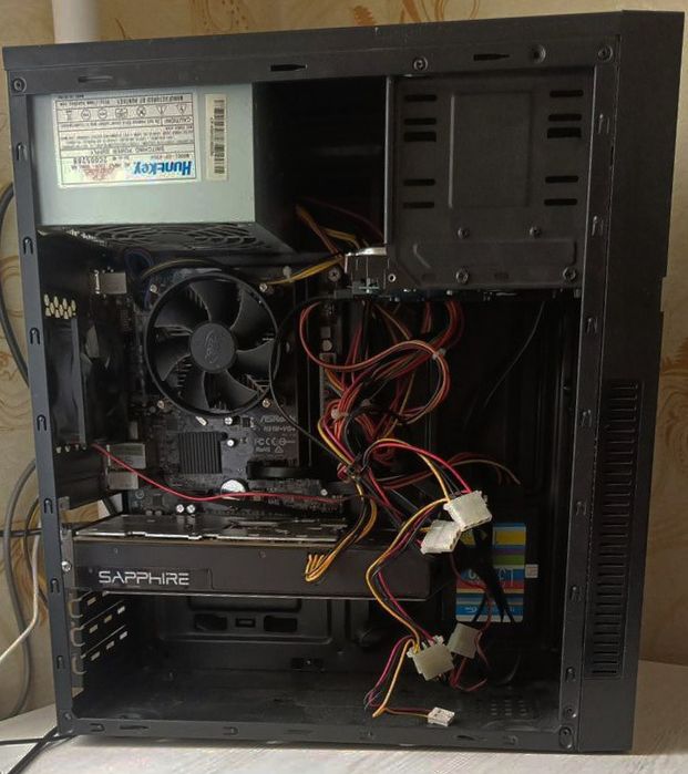 Игровой комплект: ПК + Монитор 100Hz + Механическая клавиатура HiSJ V8