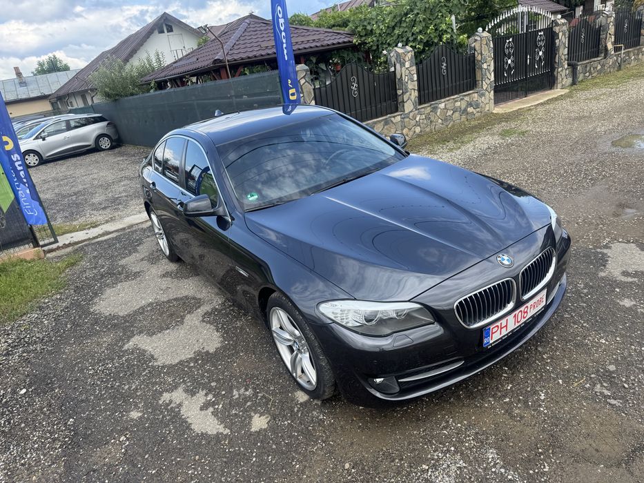 Bmw 520d F10 **xenon**piele**navi mare**Rate/avans zero