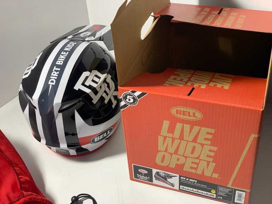 Super Oferta ! Casca motocross enduro bike Bell MX-9 MIPS Twitch S M L