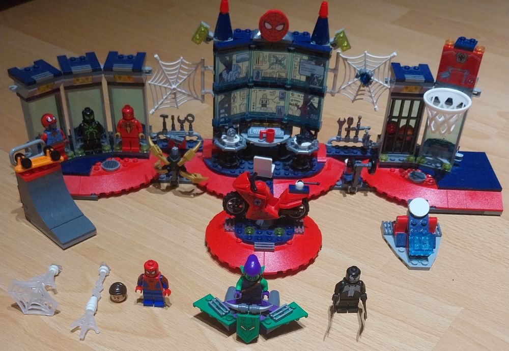LEGO Super Heroes - Spider Man Atac la adapostul paianjenului 76175