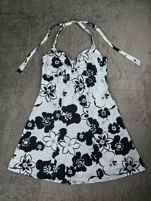 Rochie albă și neagră ORSAY - mărime 40