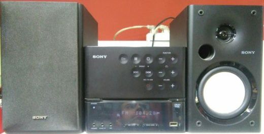 Музыкальный центр Sony (dvd-система cmt-dh50r)