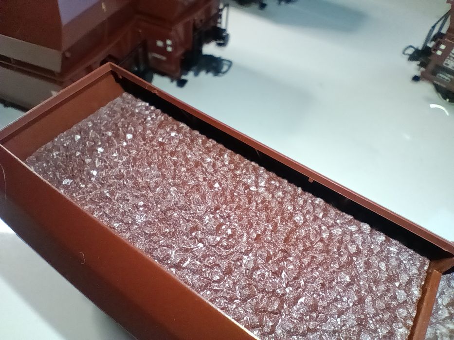 Vagoane marfă DB Roco, gondole minereu, machetă trenuleț electric HO