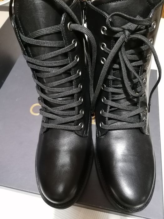 Ghete negre pt. femei Caroll Paris, M38,din piele,noi transport inclus