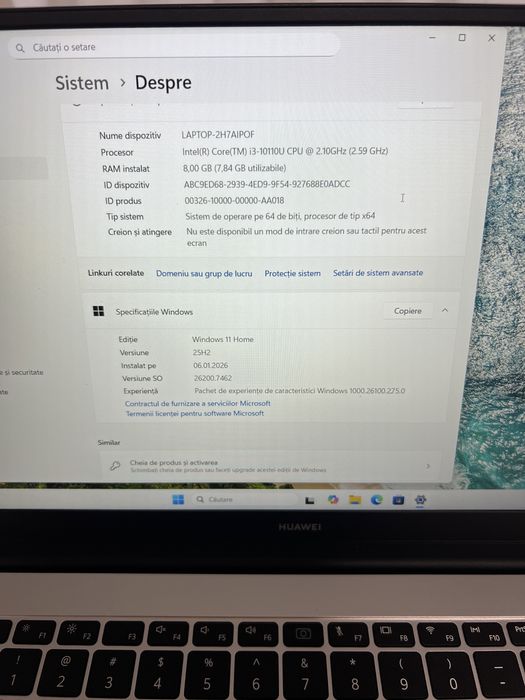 Laptop Huawei MateBook D15