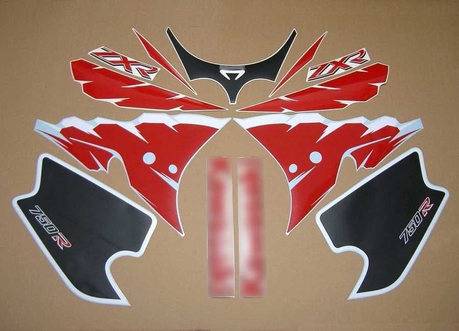 Стикери Kawasaki ZXR 750 1989г.-1994г. лепенки кавазаки зхр zx-7
