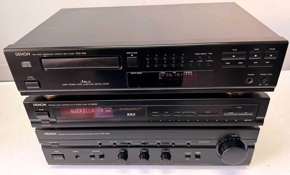 Amplificator PMA-480R + CD DCD-625 ASLC + Tuner TU-580RD Linie Audio Denon Amplificare High-End