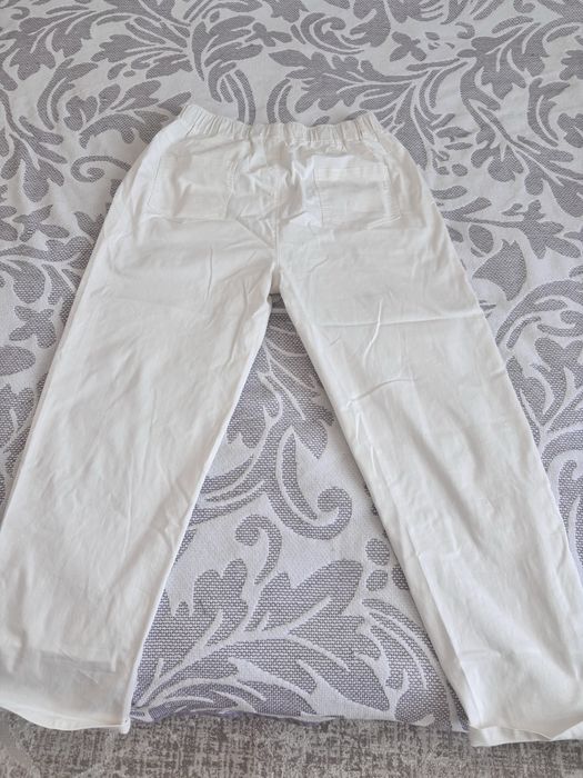 Белые летние брюки ( новые с этикеткой )
