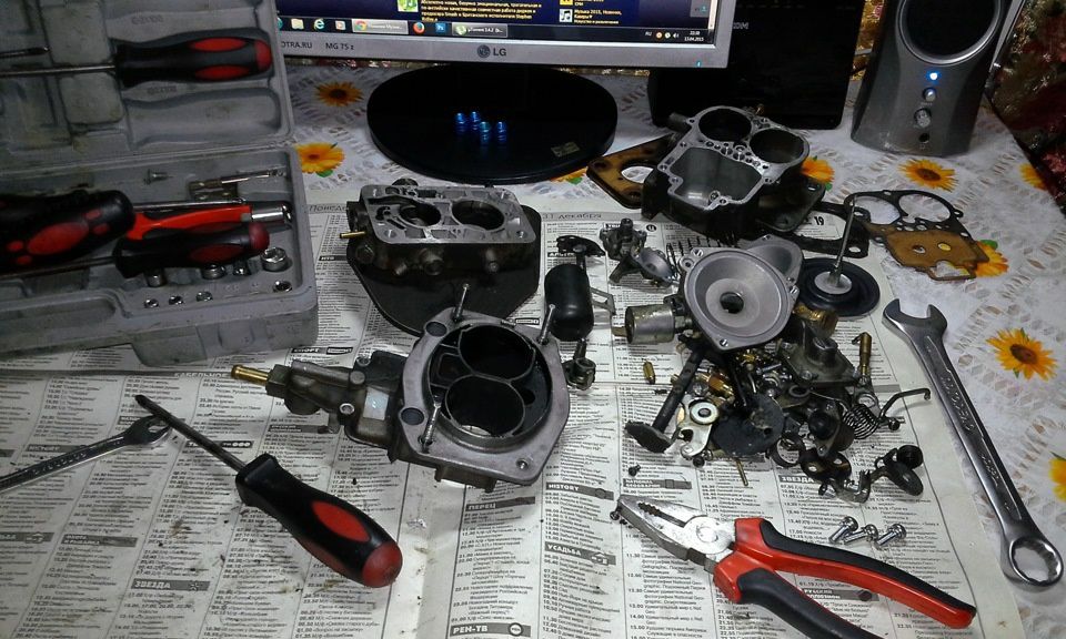 Карбюратор чистка