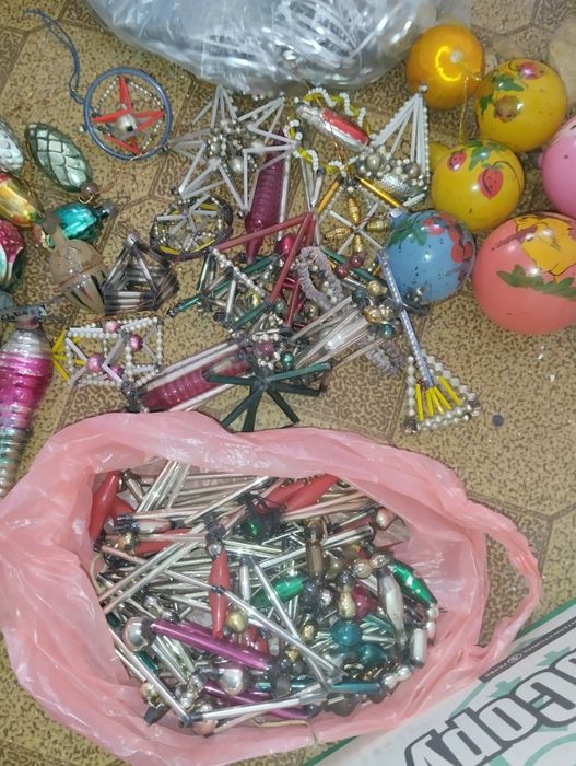 Ёлочные игрушки СССР