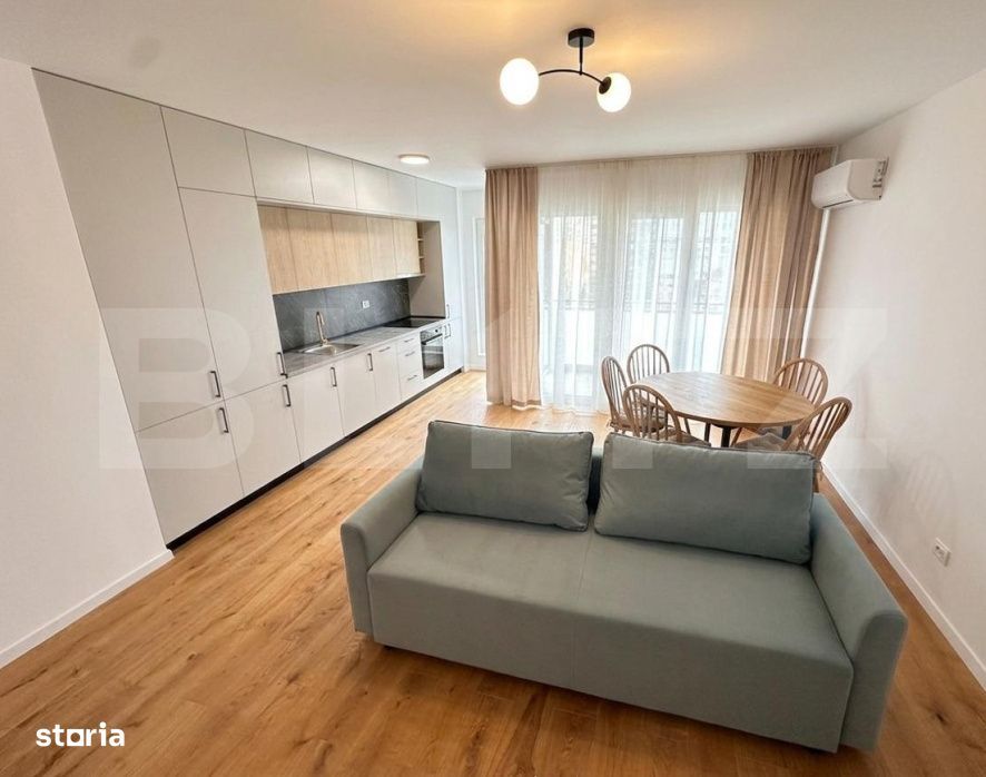 Apartament 2 camere, 57 mp, parcare subterana inclusa, zona Cricumvala