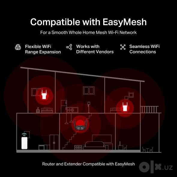 Mercusys MR85X Двухдиапазонный Wi-Fi 6 роутер