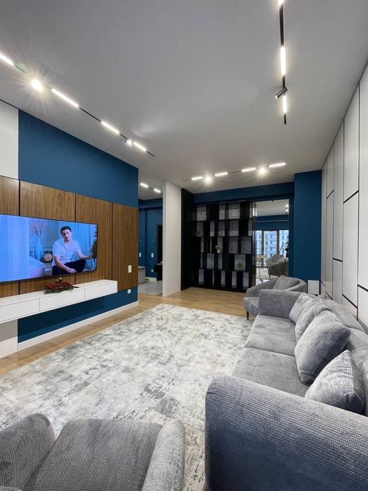 Шайхантахур р-н ЖК Гарденс на: Ташкент сити  3/6/8 91м2 евро ремонт