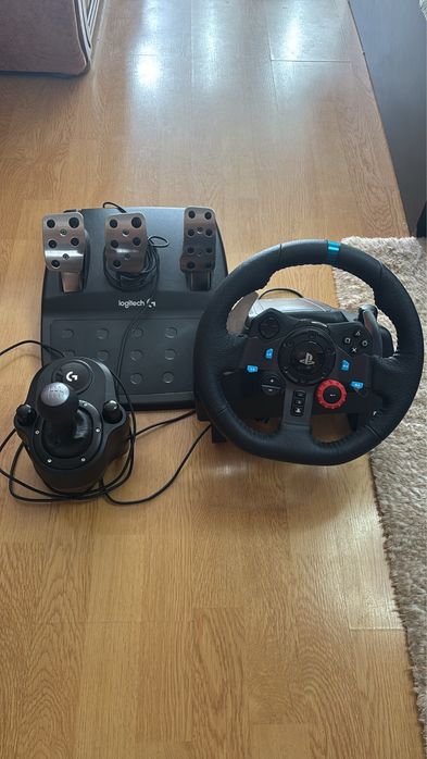 Logitech G29 + G-shifter