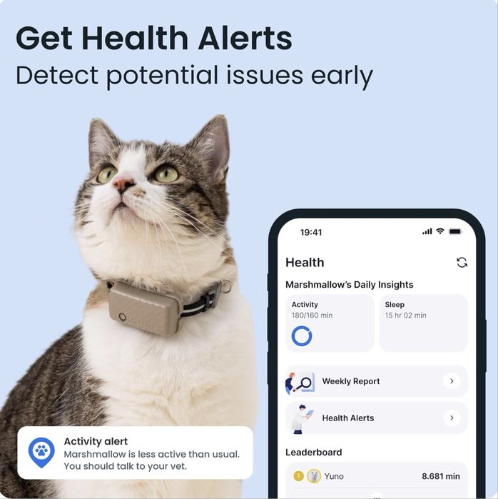 Tractive Smart Cat Tracker Mini | GPS pentru pisici numărul 1