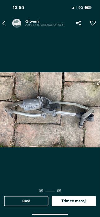 Mecanism+motor stergatoare Laguna 3, 2010