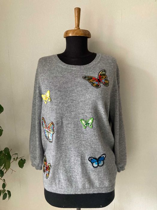 FTC Cashmere женски кашмирен пуловер кашмир лиосел полиестер S