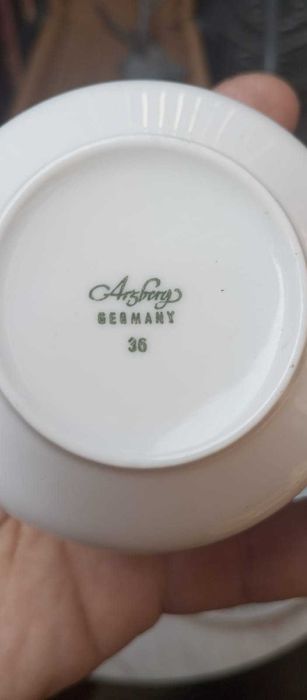 Set mic dejun porțelan foarte fin Bavaria