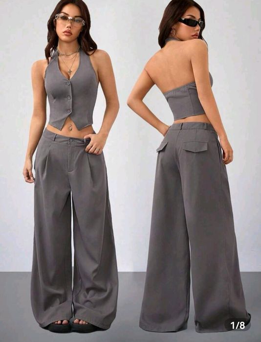 Дамски комплект елек и панталон