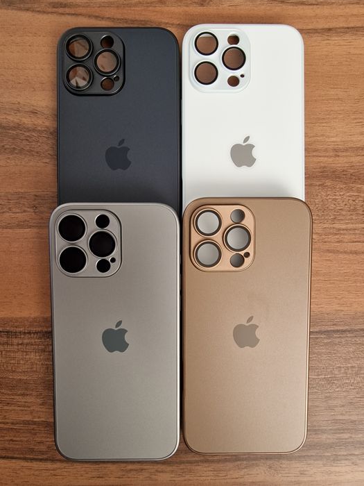 Матов Стъклен Кейс за Apple iPhone 16 / 16 Pro / Pro Max