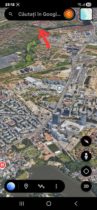 Proprietar vand teren intravilan 554mp Pipera, Porsche Nord, Cortina, Voluntari str. Campul Pipera