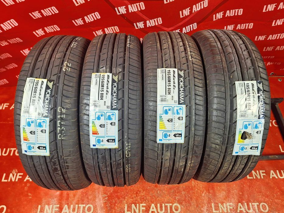 anvelope de vara - 195/60/15 - yokohama - noi - dot 2020 !
